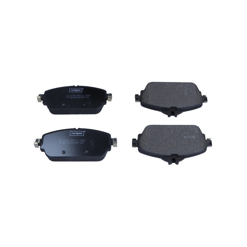 MAXGEAR 19-3676 Brzdové platničky predné pre MERC C E GLA
