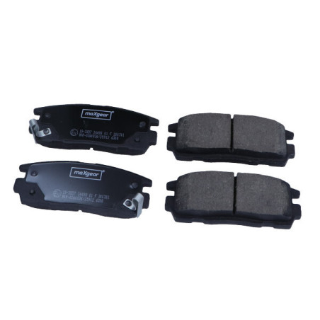 MAXGEAR 19-3657 Brzdové platničky zadné pre Antara Captiva Equinox