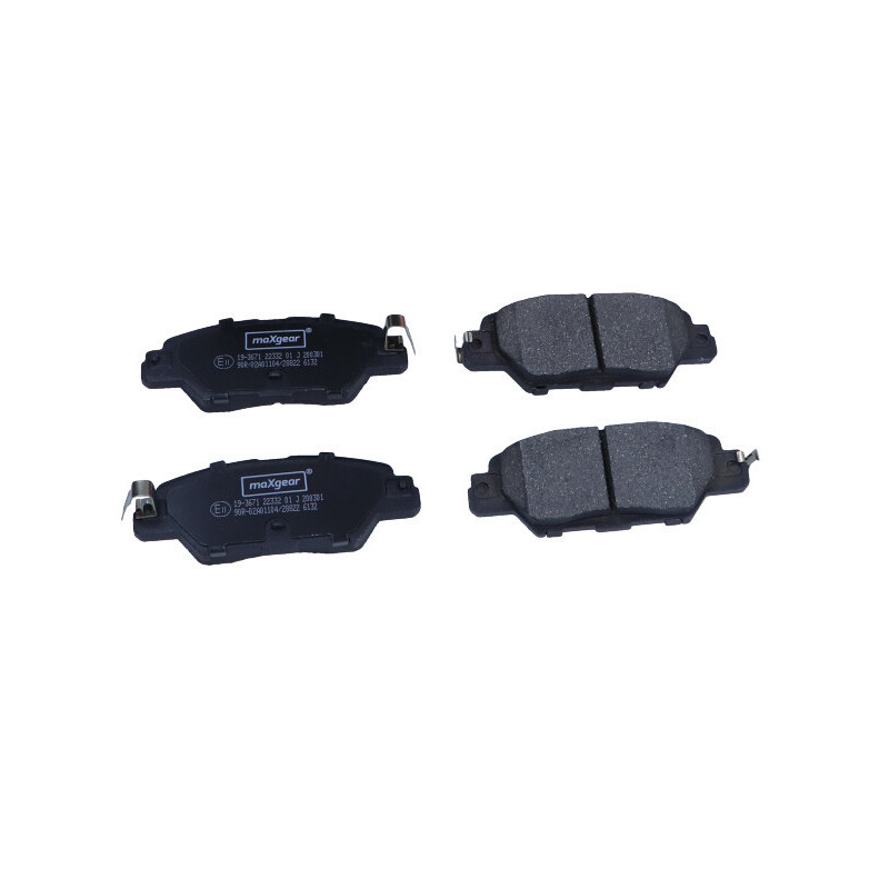 MAXGEAR 19-3671 Pastiglie freno posteriore per Mazda CX-5