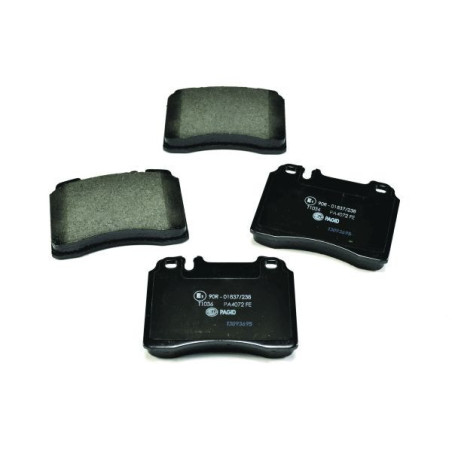 HELLA 8DB 355 007-471 Klocki hamulcowe Przód dla