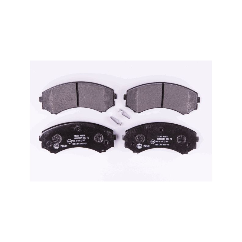 HELLA 8DB 355 009-461 Plaquettes de frein Avant pour