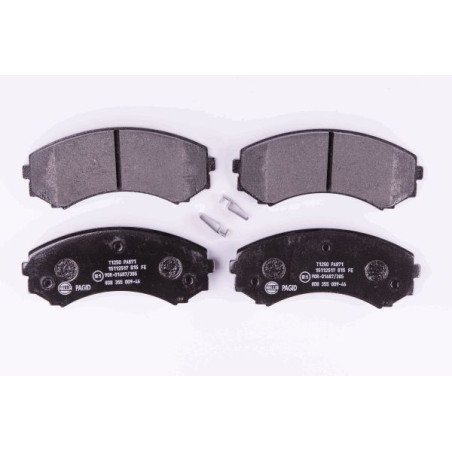 HELLA 8DB 355 009-461 Plaquettes de frein Avant pour
