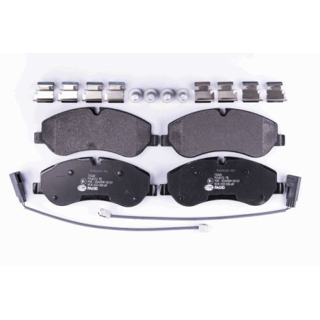 HELLA 8DB 355 020-691 Klocki hamulcowe Przód dla