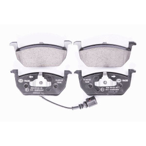 HELLA 8DB 355 021-951 Brzdové platničky Predné pre