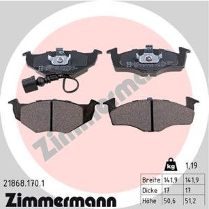 ZIMMERMANN 21868.170.1 Pastillas de freno