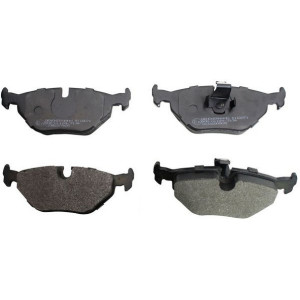 DENCKERMANN B110071 Pastillas de freno Trasero para