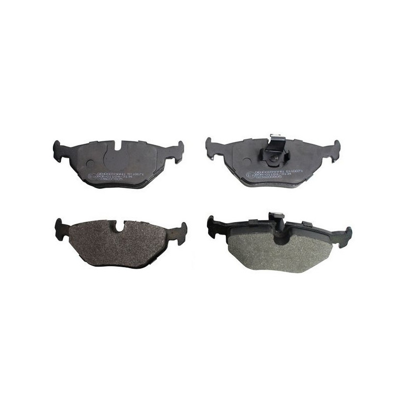 DENCKERMANN B110071 Bremsbeläge Hinten für