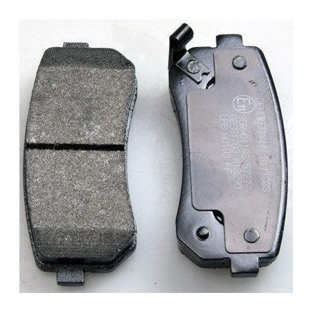 DENCKERMANN B111033 Bremsbeläge Hinten für