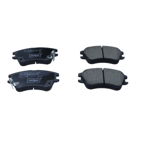 MAXGEAR 19-1506 Brzdové destičky přední pro Hyundai Atos