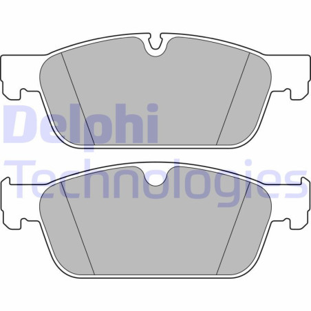 DELPHI LP2705 Pastiglie freno Anteriore per