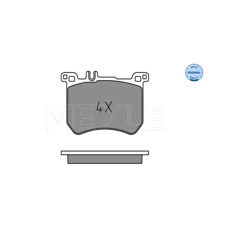 MEYLE 025 251 8317 Plaquettes de frein avant pour Mercedes S SL