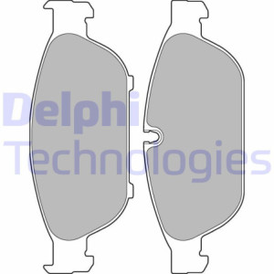 DELPHI LP2301 Brzdové platničky Predné pre