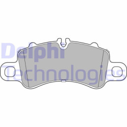 DELPHI LP3308 Brake Pads