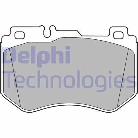DELPHI LP3137 Pastiglie freno Anteriore per