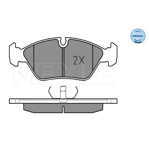 MEYLE 025 206 2919 Brzdové platničky predné pre 5 6 3 928