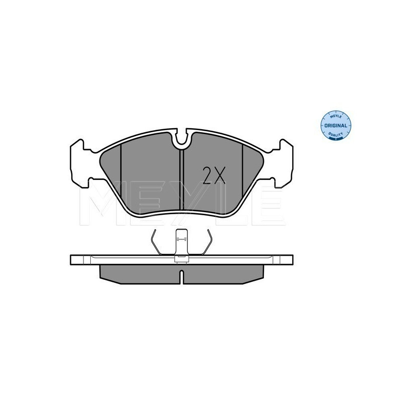 MEYLE 025 206 2919 Brake Pads Set Front for 5 6 3 928