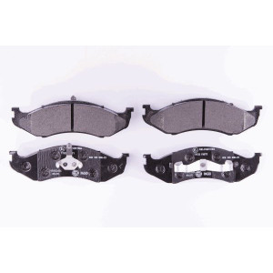 HELLA 8DB 355 008-231 Brzdové platničky Predné pre