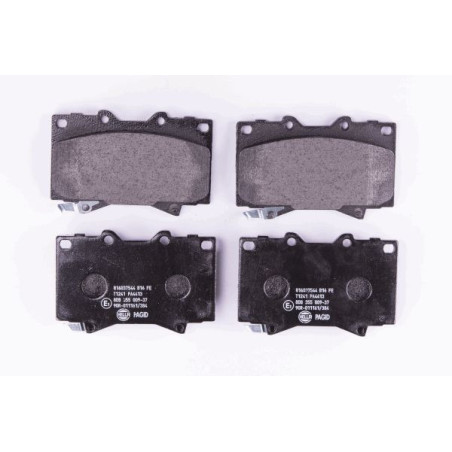 HELLA 8DB 355 009-371 Plaquettes de frein Avant pour