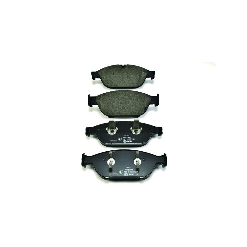 HELLA 8DB 355 016-031 Klocki hamulcowe Przód dla