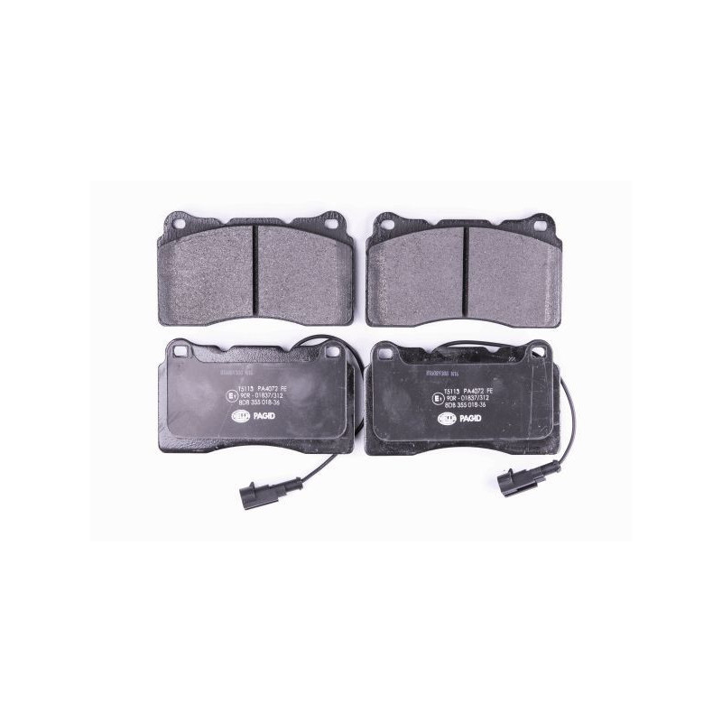 HELLA 8DB 355 018-361 Brake Pads Set Front for