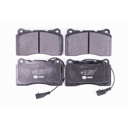 HELLA 8DB 355 018-361 Brzdové destičky Přední pro