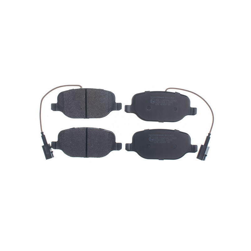 DENCKERMANN B111403 Klocki hamulcowe Tył dla