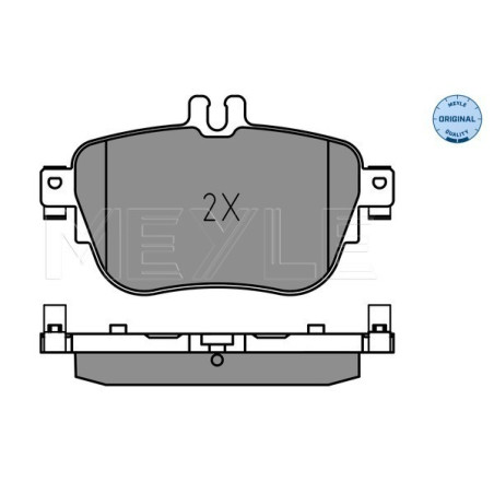 MEYLE 025 224 3716 Klocki hamulcowe tył dla Mercedes E CLS
