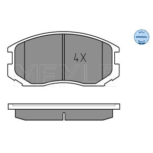 MEYLE 025 216 5015 Pastiglie freno anteriore per Lancer Galant Colt Persona Terios Eclipse Aeroback