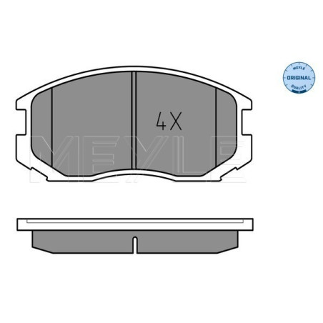 MEYLE 025 216 5015 Brake Pads Set Front for Lancer Galant Colt Persona Terios Eclipse Aeroback