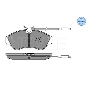 MEYLE 025 217 9919/W Brzdové platničky predné pre Ducato Boxer JUMPER