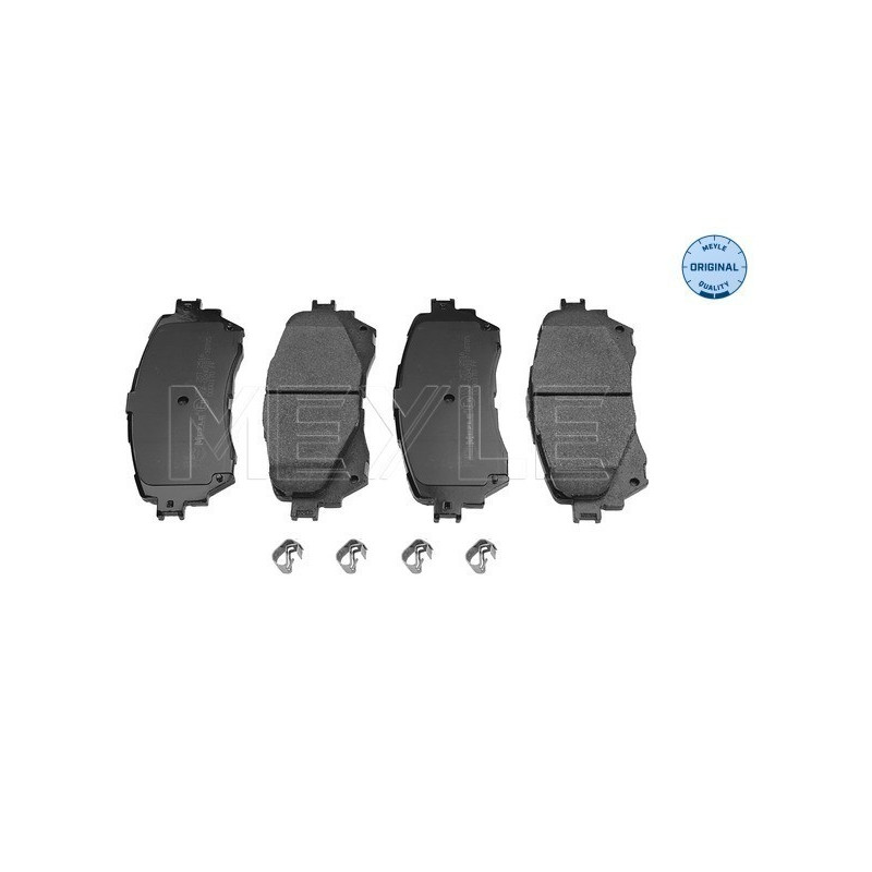 MEYLE 025 257 2516 Plaquettes de frein avant pour Mazda 6