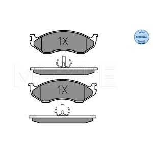 MEYLE 025 218 2217 Plaquettes de frein avant pour Cherokee Wrangler Carnival