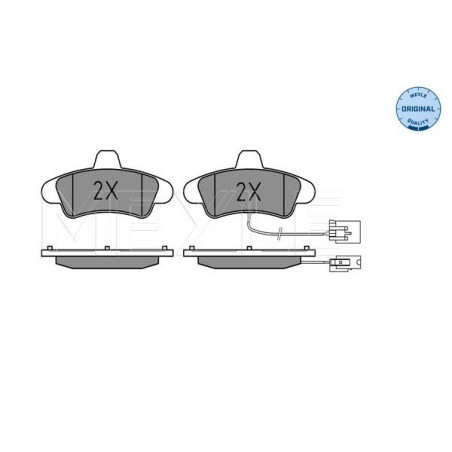 MEYLE 025 234 1015/B Klocki hamulcowe tył dla Ford Mondeo Cougar