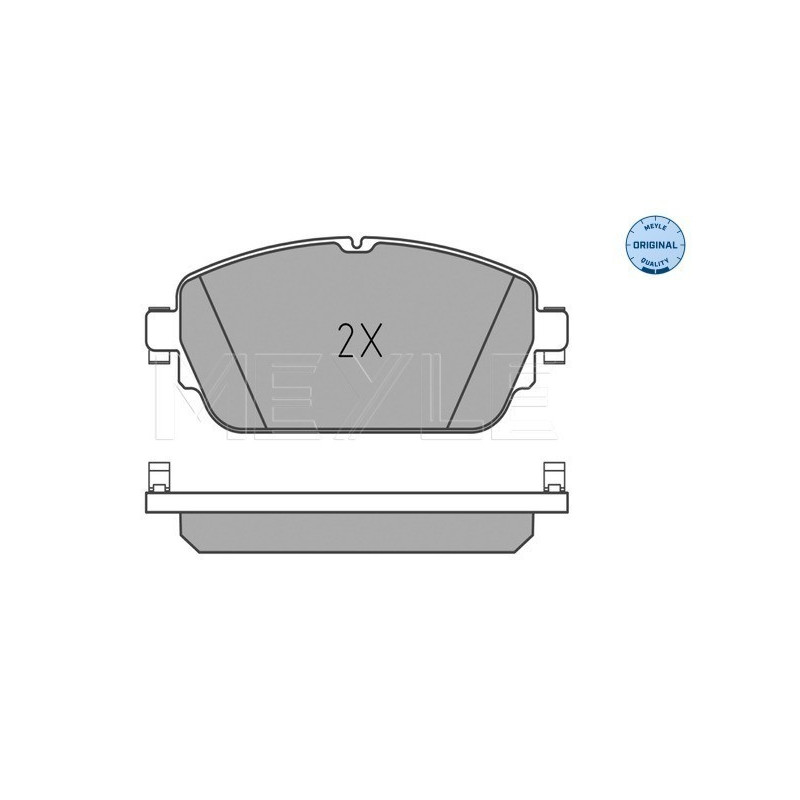 MEYLE 025 220 3219 Brake Pads Set Front for Mercedes C E