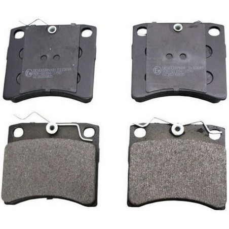 DENCKERMANN B110849 Plaquettes de frein Avant pour