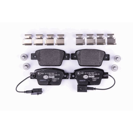 HELLA 8DB 355 020-181 Bremsbeläge Hinten für