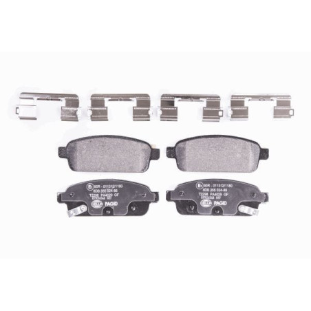 HELLA 8DB 355 024-861 Plaquettes de frein Arrière pour