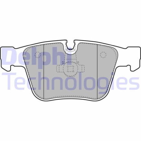DELPHI LP2115 Pastillas de freno Trasero para