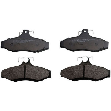 DENCKERMANN B110145 Bremsbeläge Hinten für