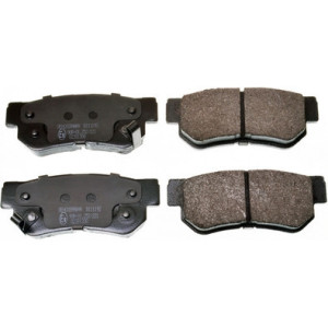 DENCKERMANN B111192 Klocki hamulcowe Tył dla