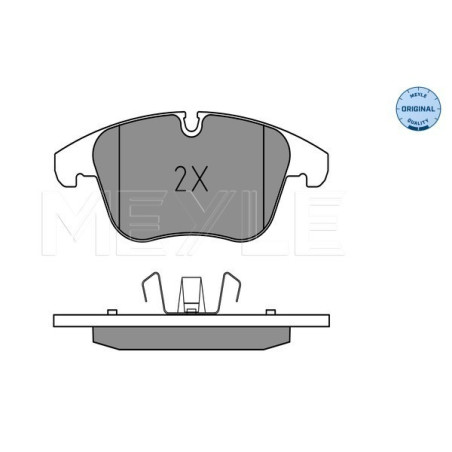 MEYLE 025 240 8418 Plaquettes de frein avant pour XF XK S-Type XJ XE Super