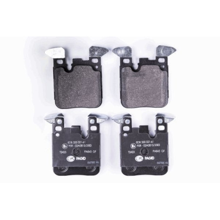HELLA 8DB 355 021-611 Pastiglie freno Posteriore per