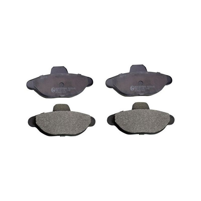 DENCKERMANN B110166 Klocki hamulcowe Przód dla