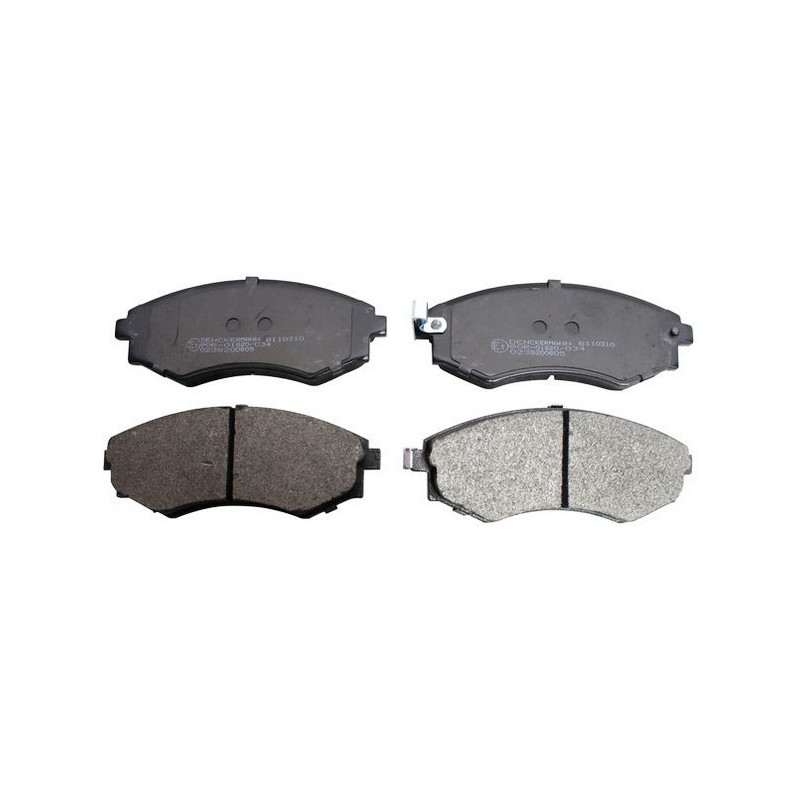 DENCKERMANN B110310 Brake Pads Set Front for