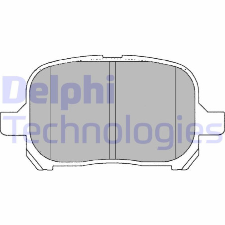 DELPHI LP1144 Brake Pads Set Front for