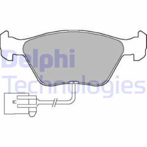 DELPHI LP1598 Pastiglie freno Anteriore per