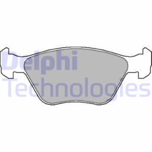 DELPHI LP1602 Pastillas de freno Delantero para