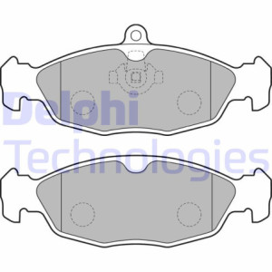 DELPHI LP1755 Pastillas de freno Trasero para