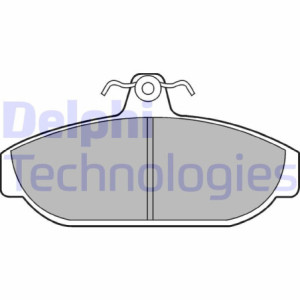 DELPHI LP437 Plaquettes de frein Avant pour