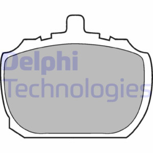 DELPHI LP45 Bremsbeläge Vorne für
